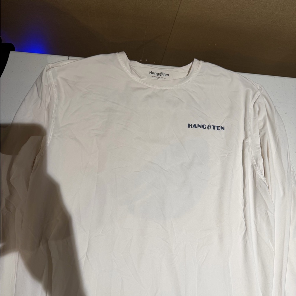 Hang Ten White Long Sleeve Shirt